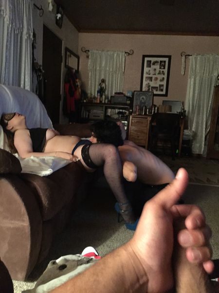 Girl Watches Friend Suck Cock